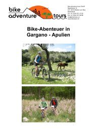 Bike-Abenteuer in Gargano - Apulien - Bike Adventure Tours