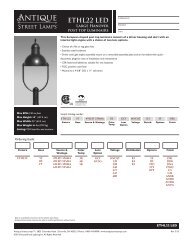 ASL ETHL22 LED.pdf - ANTIQUE Street Lamps