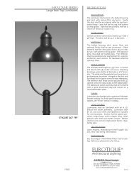 eurotique® - ANTIQUE Street Lamps