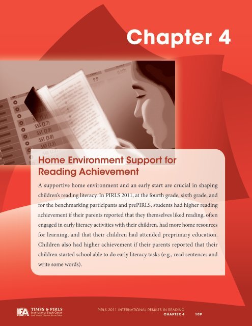 Chapter 4 - TIMSS and PIRLS Home