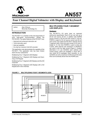 PIC-based 4 channel voltmeter - Educypedia