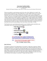 Operational Amplifier Stability - En-genius.net