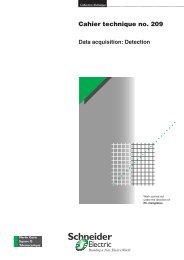 Data acquisition: Detection - Schneider Electric