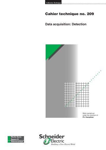 Data acquisition: Detection - Schneider Electric