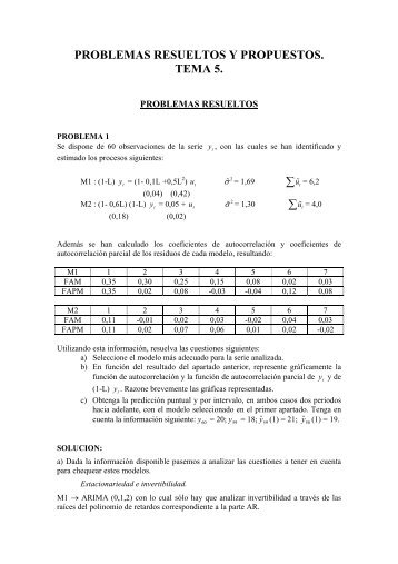 problemas resueltos y propuestos. tema 5. - Departamento de ...