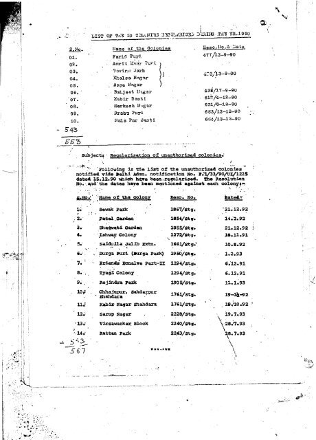 Registration of instruments pertaining to conveyance or ... - Delhi