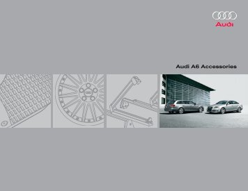 Audi A6 Accessories - Audi of America
