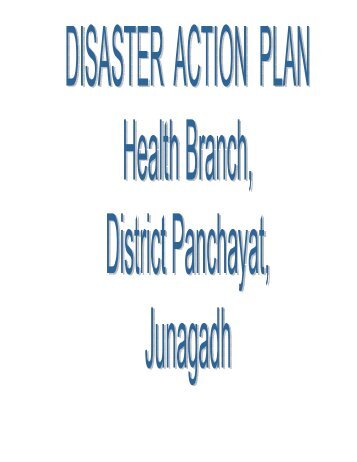 Disaster Action Plan-2011