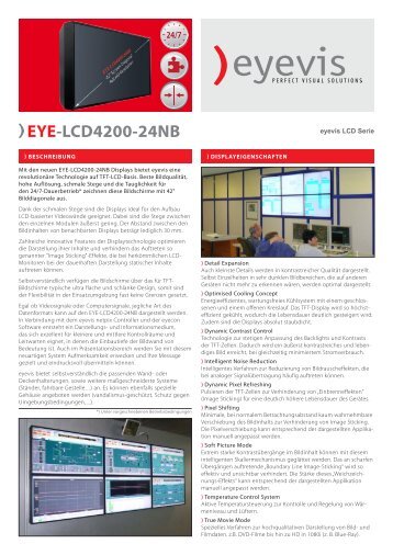EYE-LCD-4200-24NB - Eyevis GmbH