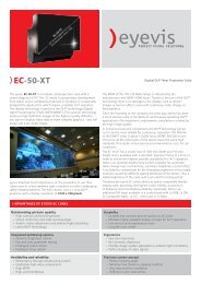EC-50-XT - Eyevis GmbH
