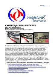 CYBERLight P2A and WAVE - Plasmapan Italia