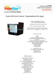 Cooler 200 Litros Ventus - Expendedoras De Jugos - Cafeteras Chile