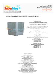 Vitrina Pastelera Vertical 235 Litros - Framec - Cafeteras Chile