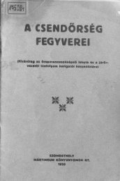 VADON elsõ forduló pontszámai (letölthetõ pdf)