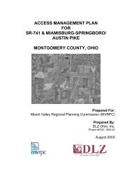 access management plan for sr-741 & miamisburg-springboro