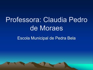 Profa. Claudia Moraes (Kits Água) - Associação Mata Ciliar