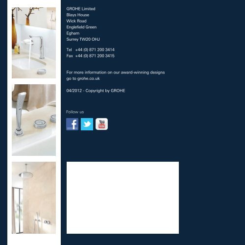 Grohe Defining the Digital Experience - Faucets