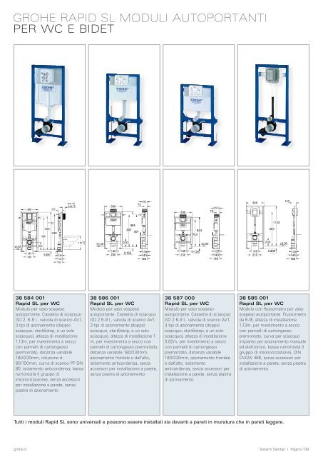 Rubinetteria speciale e sistemi di sciacquo Tecnologie e ... - Grohe