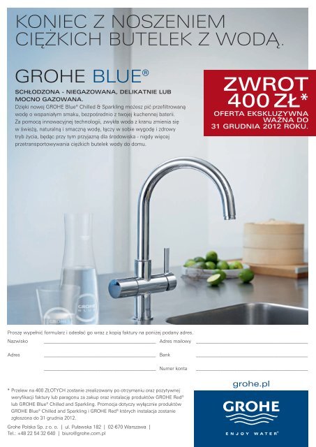 zwrOt 400 ZŁ* - Grohe