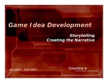 Game Idea Development - IAM