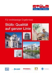 Stülb: Qualität auf ganzer Linie - AHK debelux