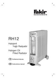 Halojenli Ya¤l› Radyatör Halogen Oil Filled Radiator - Fakir