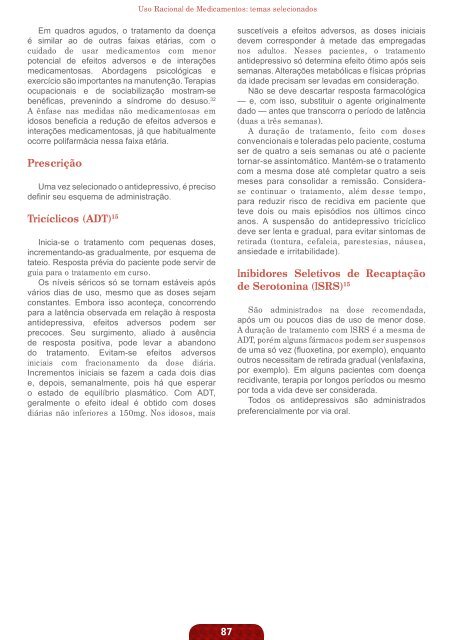 Uso racional de medicamentos: temas selecionados, 2012.