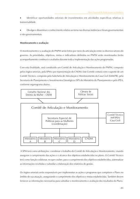 Plano Nacional de Políticas para as Mulheres (2004