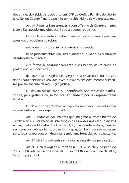 Prevenção e tratamento dos agravos resultantes da violência sexual ...