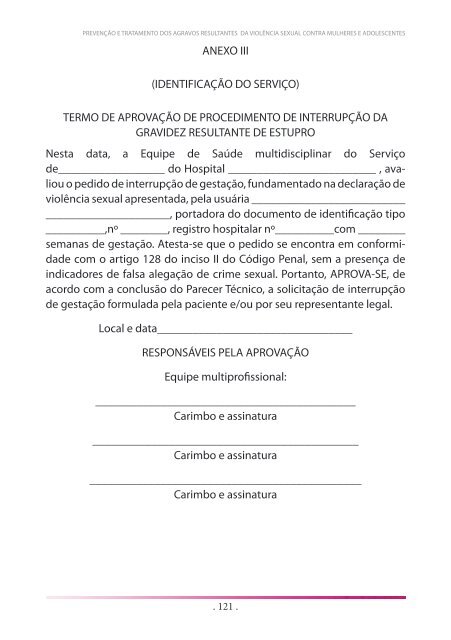 Prevenção e tratamento dos agravos resultantes da violência sexual ...