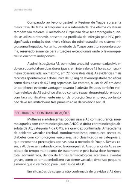 Prevenção e tratamento dos agravos resultantes da violência sexual ...