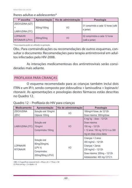 Prevenção e tratamento dos agravos resultantes da violência sexual ...