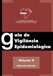 guia de Vigilância Epidemiológica - BVS Ministério da Saúde