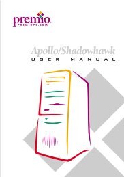 Apollo/Shadowhawk - Premio, Inc.