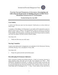 Monthly Briefing Note - June 2008.pdf - International Records ...