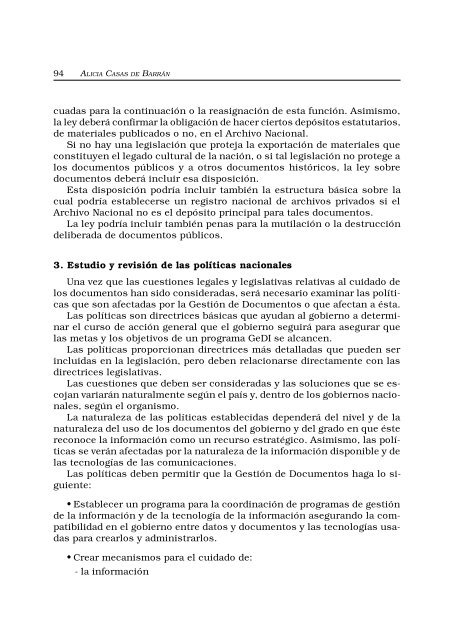 Gestión de documentos del sector público desde una - International ...