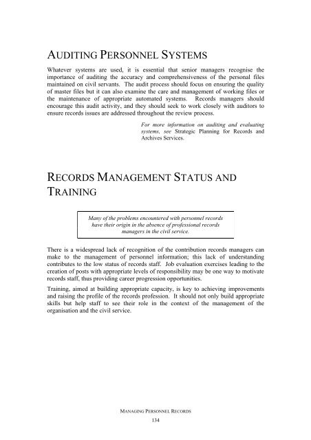 Managing Personnel Records - International Records Management ...