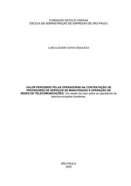 Dissertação_Luís_Gigliucci Versão Final - Sistema de Bibliotecas ...