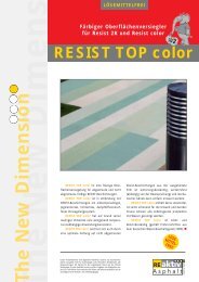 RESIST TOP color - Vialit Asphalt GmbH & Co. KG