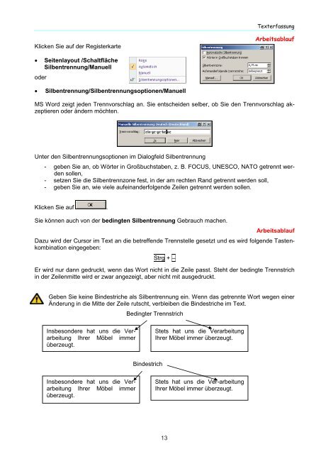 Textverarbeitung im Büro mit Word 2007