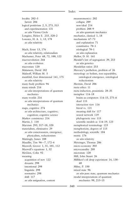 The Blackwell Guide to the Philosophy of Science - The Department ...