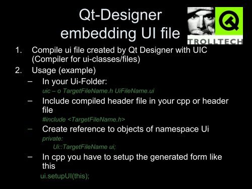 Qt-Interface For Volume Visualization - pille