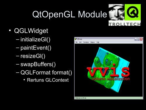 Qt-Interface For Volume Visualization - pille