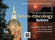 Neuro-Oncology Updates - Hopkins CME Blog