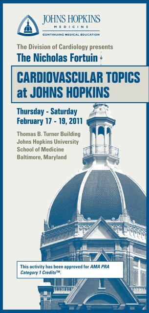 Cardiovascular Topics At Johns Hopkins Hopkins Cme Blog