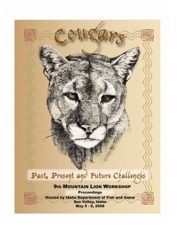 Proceedings of the Ninth Mountain Lion Workshop - Carnivore ...