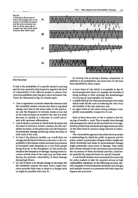 How to evaluate vulnerability in changing environmental conditions