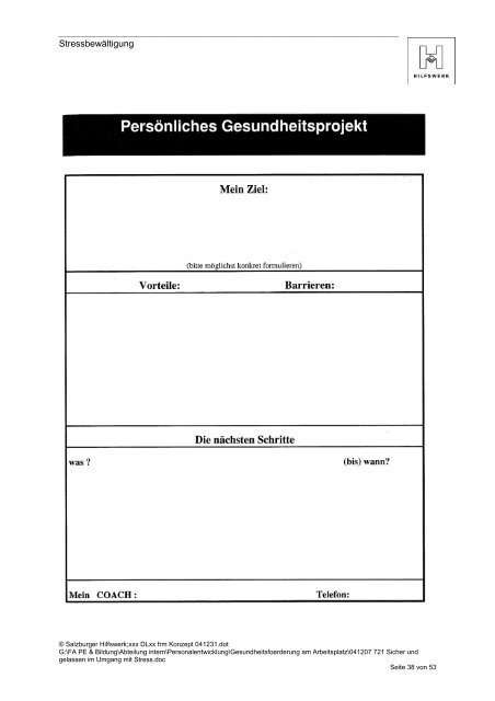 Stressbewältigung Sicher und gelassen im Umgang mit Stress