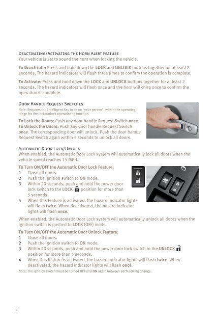 Quick Reference Guide - Infiniti Owner Portal