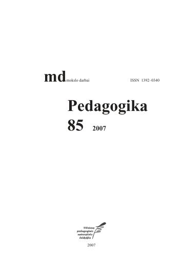 85 - VPU biblioteka - Vilniaus pedagoginis universitetas
